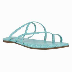 Nine West Brice Flat Slippers Blauw Nederland | KLE-028463